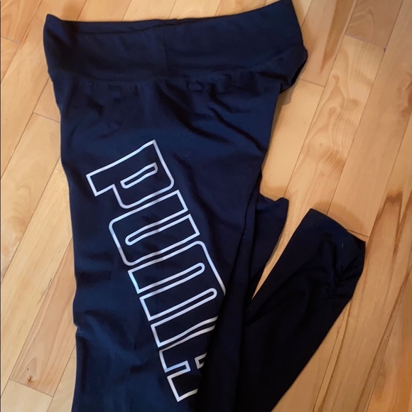 NWOT Puma Womens Logo Leggings - Picture 5 of 6
